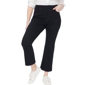 J. Crew Factory Tall curvy mid-rise flare crop jean in signature stretch Size 33